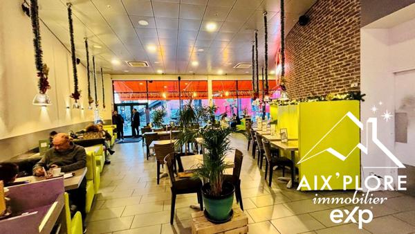 SEYNOD – RESTAURANT BRASSERIE À FORTE NOTORIÉTÉ – EMPLACEMENT N°1 EN GALERIE COMMERCIALE