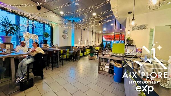 SEYNOD – RESTAURANT BRASSERIE À FORTE NOTORIÉTÉ – EMPLACEMENT N°1 EN GALERIE COMMERCIALE