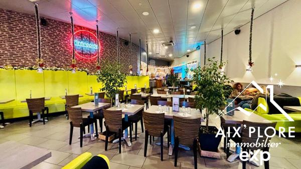 SEYNOD – RESTAURANT BRASSERIE À FORTE NOTORIÉTÉ – EMPLACEMENT N°1 EN GALERIE COMMERCIALE