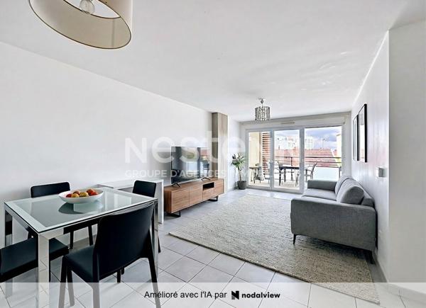 Appartement 3 pièces 2 chambres avec terrasse - 69500 BRON