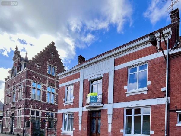 Maison de ville à vendre à Hazebrouck dans le Nord (59190), ref : 13078/3551 centre ville