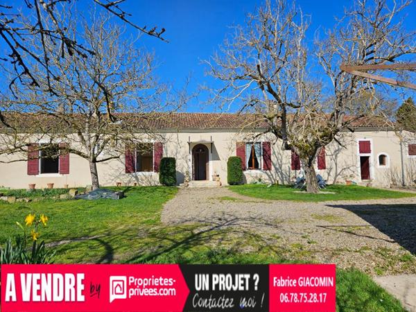 ASTAFFORT (47220) - Ancien domaine agricole à vendre