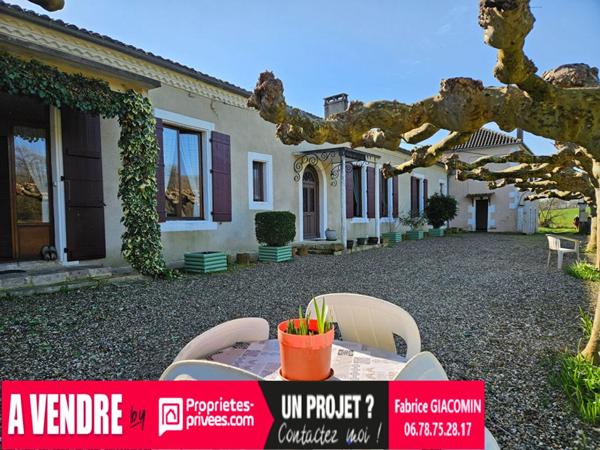 ASTAFFORT (47220) - Ancien domaine agricole à vendre