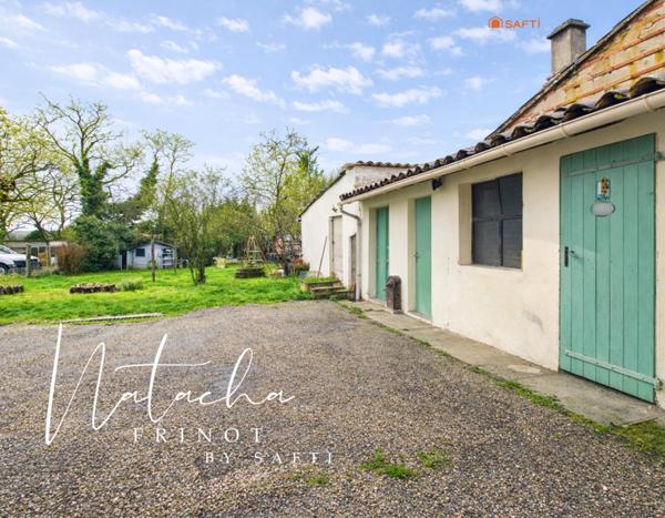 Maison familiale avec volumes et dépendances – Centre Fronton cœur de village et zone commerciale à pied