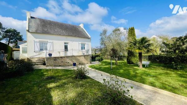 A LA TRINITÉ-SUR-MER (56470) – MAISON DE PLAIN-PIED AVEC POTENTIEL D’AGRANDISSEMENT