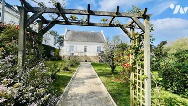 A LA TRINITÉ-SUR-MER (56470) – MAISON DE PLAIN-PIED AVEC POTENTIEL D’AGRANDISSEMENT