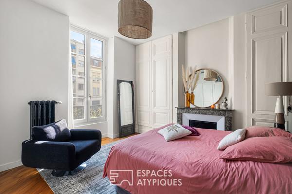 Appartement ancien rénové avec balcon