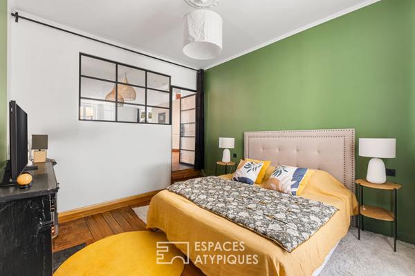 Appartement ancien rénové avec balcon