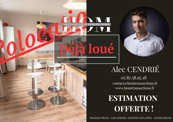 Chambre en colocation dans appartement t4 70m²