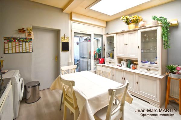 Maison 85m² à vendre à Tourcoing, quartier calme limite Mouvaux – 3 chambres + bureau
