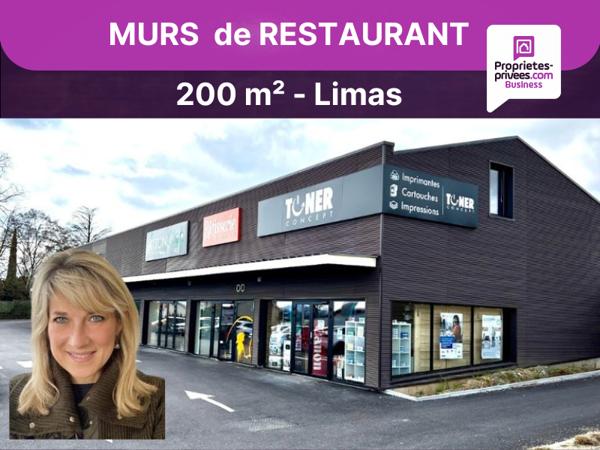 Murs commerciaux  libres 200 m² -  LIMAS
