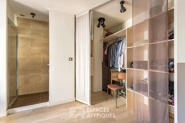 Duplex avec terrasse dans une ancienne imprimerie