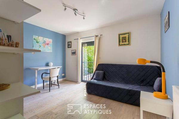 Duplex avec terrasse dans une ancienne imprimerie