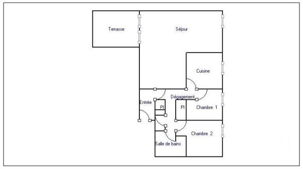 Appartement F3 à vendre  3 pièces - 72,97 m2 ROUEN - 76