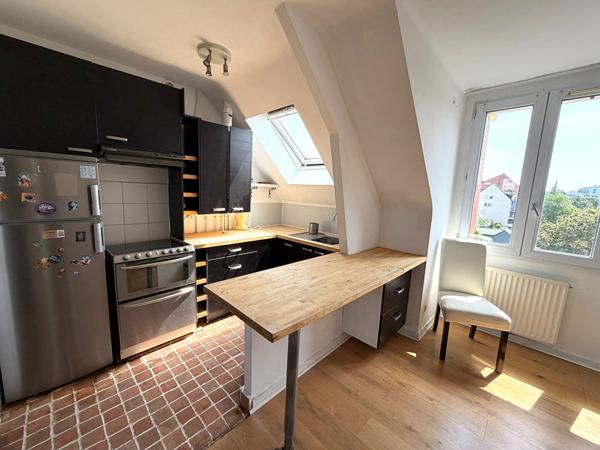 APPARTEMENT - RENNES - ALPHONSE GUERIN- T3 - DERNIER ETAGE - VUE DEGAGEE