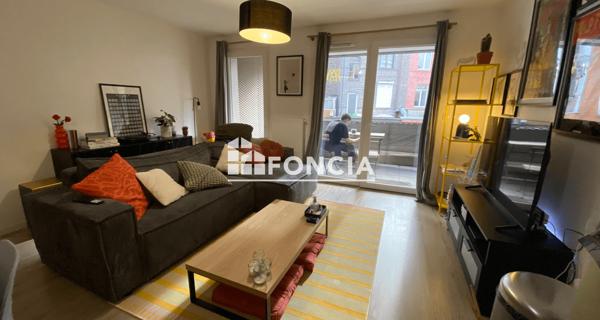 Location Appartement 3 pièces 68.2 m² - Lille 59000
