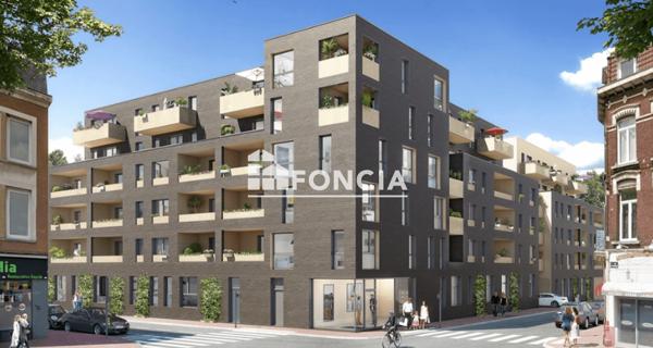 Location Appartement 3 pièces 68.2 m² - Lille 59000