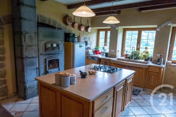 Maison à vendre  10 pièces - 281 m2 ST SAUVEUR DE MONTAGUT - 07