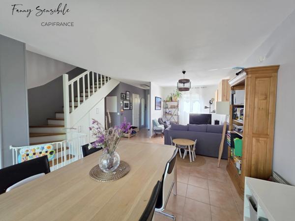 Maison 3 chambres - jardin - garage en résidence privée