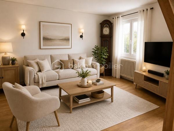 📉 NOUVEAU PRIX – Une belle opportunité à seulement 10 minutes de Houdan ! 

Votre havre de paix aux portes des Yvelines vous attend…

Vous recherchez une maison familiale au calme, avec de beaux volumes et un fort potentiel ?

Découvrez cette maison de 5 chambres, située dans un environnement paisible, offrant une terrasse exposée plein sud, une vue dégagée sur la campagne et un terrain paysagé propice à la détente.

✨ Pour vous aider à vous projeter, des suggestions de réaménagement des principales pièces sont également proposées. Parce qu'une maison se choisit avant tout pour son potentiel et la qualité de vie qu'elle peut offrir.

Les atouts de cette maison

✅ Rez-de-chaussée

Entrée desservant les pièces de vie
Cuisine aménagée et équipée
Salon/séjour lumineux avec accès à une grande terrasse plein sud
2 chambres
Salle d'eau
WC indépendant

✅ Étage

Grand palier
3 chambres de plus de 15 m²
Salle de douche 
A terminer selon vos envies

✅ Sous-sol total

Garage
Atelier
Buanderie
Chaufferie

✅ Extérieurs

Terrain paysagé
Deux dépendances
Préau
Terrasse de plus de 20 m² exposée plein sud avec une vue dégagée

💚 Les + :

5 chambres
Sous-sol total
Beaux volumes
Environnement calme
À seulement 10 minutes de Houdan
À environ 1 heure de Paris

💰 Nouveau prix : 339 000 € (honoraires d'agence inclus).

Une opportunité à ne pas manquer pour les familles à la recherche d'espace, de nature et d'un bien à personnaliser selon leurs envies.

📞 Envie d'en savoir plus ou d'organiser une visite ?

Contactez-moi au 07 89 87 60 24