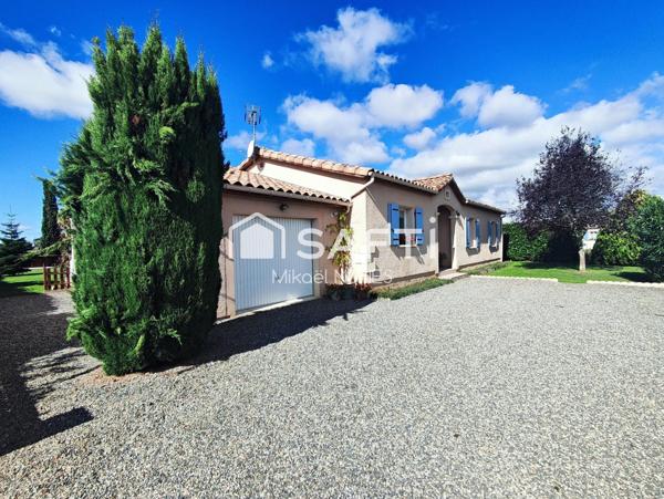 LHERM - Maison T5 de 114 m² - Piscine - 4 chambres.