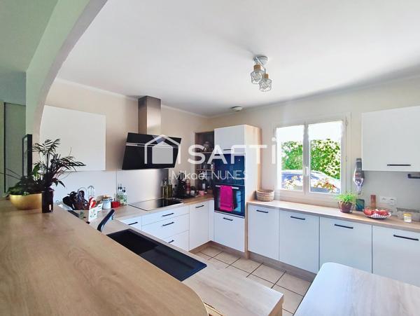 LHERM - Maison T5 de 114 m² - Piscine - 4 chambres.