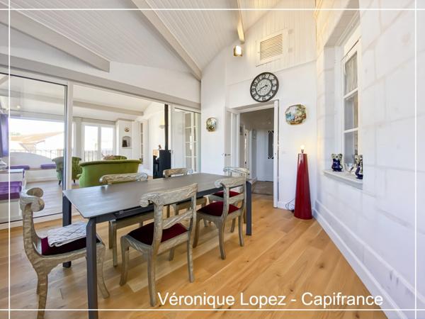 Agen hyper centre, emplacement privilégié sur le boulevard piéton et à deux pas du marché, superbe appartement traversant en duplex
