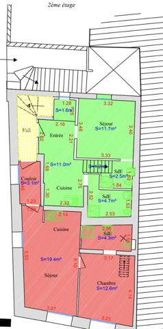 Immeuble 11 pièces - 260 m² Exclusivité efficity