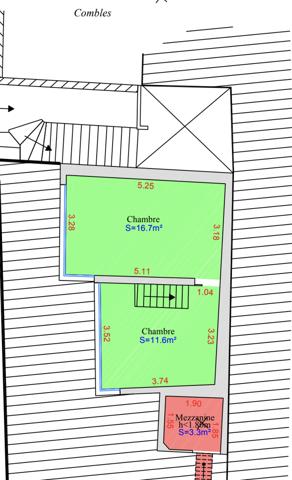 Immeuble 11 pièces - 260 m² Exclusivité efficity