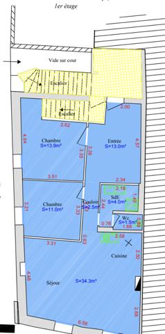 Immeuble 11 pièces - 260 m² Exclusivité efficity