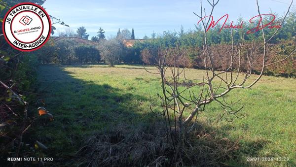 Terrain à vendre de 616 m²