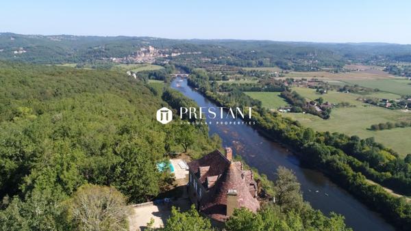 Proche de Sarlat, pour qui rêve d’une vue spectaculaire : les châteaux et la rivière Dordogne sont à ses pieds !, SARLAT LA CANEDA
