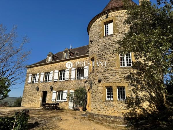 Proche de Sarlat, pour qui rêve d’une vue spectaculaire : les châteaux et la rivière Dordogne sont à ses pieds !, SARLAT LA CANEDA