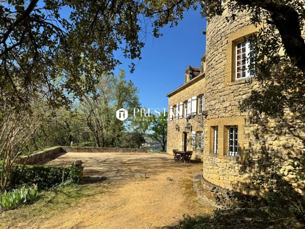 Proche de Sarlat, pour qui rêve d’une vue spectaculaire : les châteaux et la rivière Dordogne sont à ses pieds !, SARLAT LA CANEDA