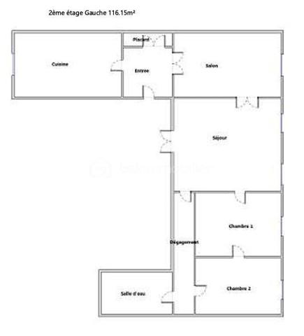 Immeuble mixte de 450 m²