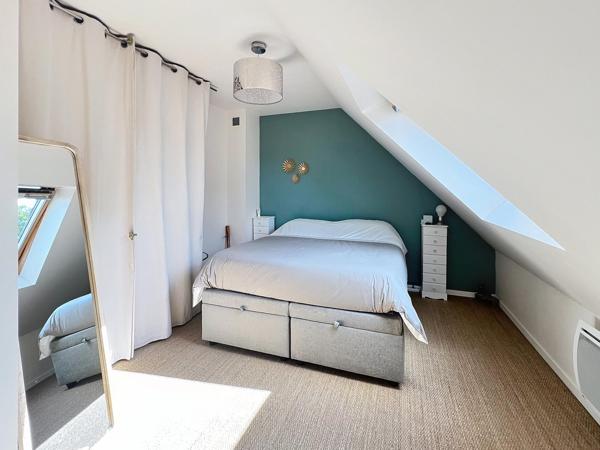 Rare, Saint André des Eaux centre, maison moderne de 94m²(78,36m² loi Carrez), 3 chambres, terrain 201m², excellent DPE en B.