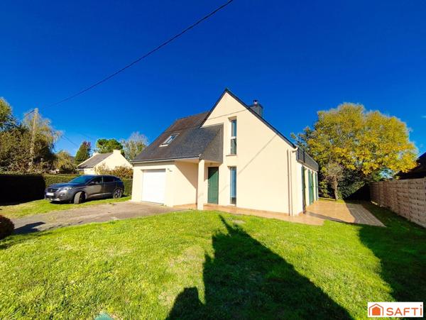 Maison lumineuse avec vie de plain-pied située proche plage