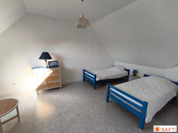 Maison lumineuse avec vie de plain-pied située proche plage