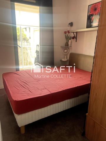 PROCHE DE LA PLAGE APPARTEMENT T2 AU 3ème et dernier étage avec ascenseur + Une place de parking privative