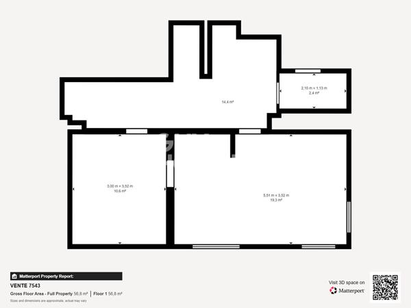 Appartement 2 pièces en rez-de-chaussée à Sélestat - 42 m² - Idéal habitation, profession libérale ou investissement