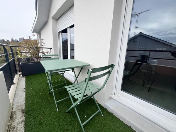 A Louer. HENNEBONT, Appartement T2 meublé de 50m² avec 2 places de Parking