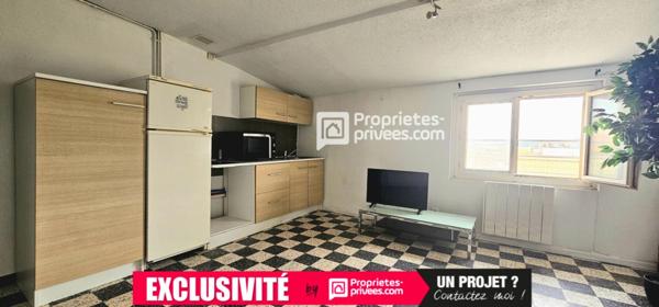 Port La Nouvelle centre ville studio de 24 m²