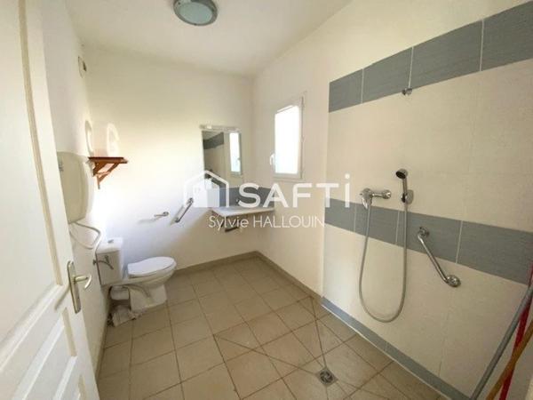 Appt T2 bord de mer meublé jardin 57m², parking