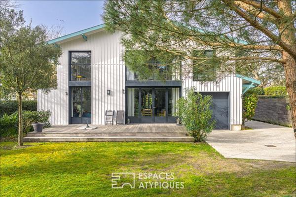 Villa néo-basque et extension ferret-capienne en Ville d’Hiver