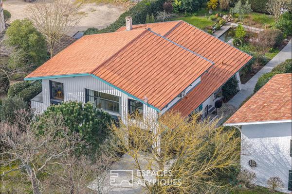 Villa néo-basque et extension ferret-capienne en Ville d’Hiver