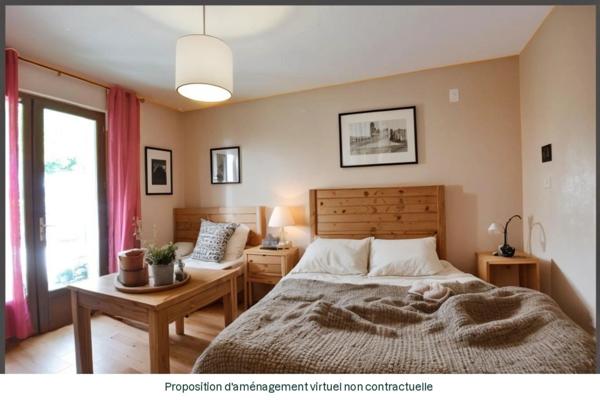 Maison de plain pied avec Piscine et beau point de vue sur la commune de Port Sainte Foy et Ponchapt