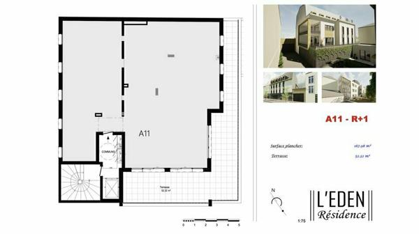 BUREAUX à LOUER de 158 m²