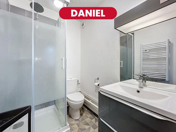 DANIEL appartement T2 - 31.29 m2 - SECTEUR CATHO