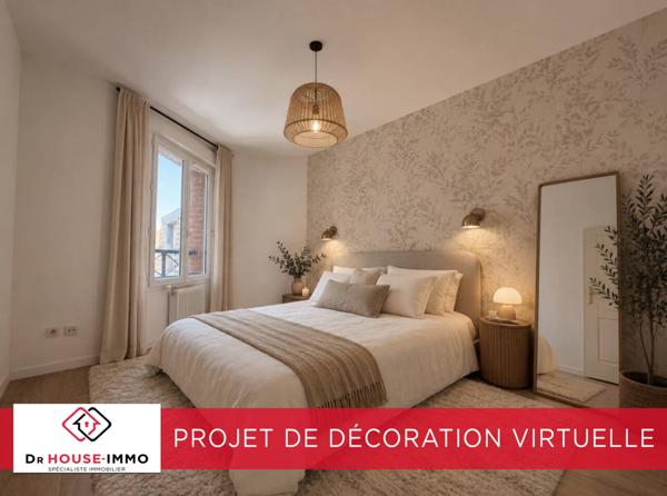 Appartement à vendre 3 pièces de 61 m²