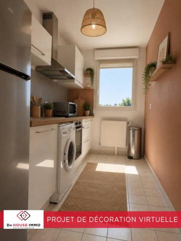 Appartement à vendre 3 pièces de 61 m²